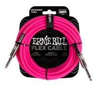 Ernie Ball 6418 Flex Instrument Cable, 6m (Pink)