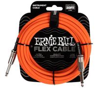 Ernie Ball 6421 Flex Instrument Cable, 6m (Orange)