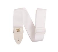 Ernie Ball Guitar Strap - White and White Polypro