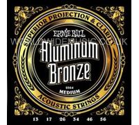 Ernie Ball Aluminum Bronze Acoustic Guitar Strings - with a choice of 4 Gauges