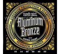 Ernie Ball Aluminum Bronze Acoustic Guitar Strings - with a choice of 4 Gauges