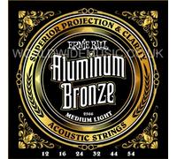 Ernie Ball Aluminum Bronze Acoustic Guitar Strings - with a choice of 4 Gauges