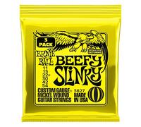 Ernie Ball Beefy Slinky Nickel Wound Electric Guitar Strings 3-Pack - 11-54 Gauge