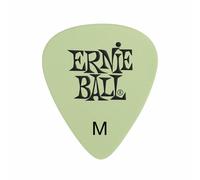 ERNIE BALL - CELLULOSE GUITAR PICKS - MEDIUM - 0.72MM SUPER GLOW 12 PACK P09225