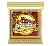 Ernie Ball Classical Guitars Strings, Clear and Gold, Ball End
