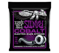 Ernie Ball Cobalt Power Slinky 55-110 Bass Guitar Strings, Long Scale