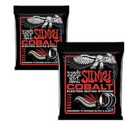 Ernie Ball Cobalt slinky skinny to heavy bottom 10-52 electric guitar strings 2715 (2 PACKS)