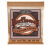 Ernie Ball Earthwood Custom Light Phosphor Bronze Acoustic Guitar Strings - 11.5-54 Gauge