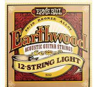 Ernie Ball Earthwood Light 12-String 80/20 Bronze Acoustic Guitar Strings - 9-4