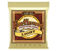 Ernie Ball Earthwood Light 80/20 Bronze Acoustic Guitar Strings 11-52 Gauge