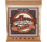 Ernie Ball Earthwood Light Phosphor Bronze Acoustic Guitar Strings - 11-52 Gaug