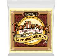 Ernie Ball Earthwood Medium 12-String 80/20 Bronze Acoustic Guitar Strings - 11