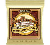 Ernie Ball Earthwood Medium Light 80/20 Bronze Acoustic Guitar Strings - 12-54