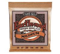 Ernie Ball Earthwood Medium Phosphor Bronze Acoustic String Set, .013 - .056
