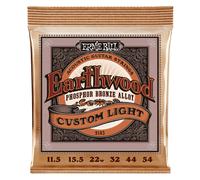 Ernie Ball Earthwood Custom Light Phosphor Bronze Acoustic Guitar Strings - 11.5-54 Gauge