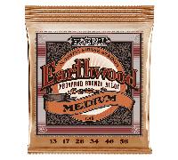 Ernie Ball Earthwood Phosphor Bronze 13-56 Acoustic Guitar Strings, Medium