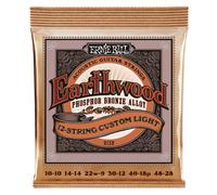 Ernie Ball Earthwood 12-String Custom Light 80/20 Bronze Acoustic Guitar Strings - 10-48 Gauge