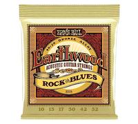 Ernie Ball Earthwood Rock and Blues w/Plain G 80/20 Bronze Acoustic Guitar Strings - 10-52 Gauge
