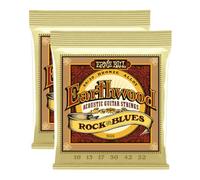 Ernie Ball Earthwood Rock & Blues acoustic guitar strings 10-52 (2 PACKS)