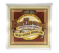 Ernie Ball Earthwood Silk and Steel Regular 80/20 Bronze Acoustic Guitar Strings - 13-56 Gauge