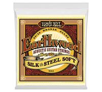 Ernie Ball Earthwood Silk and Steel Soft 80/20 Bronze Acoustic Guitar Strings - 11-52 Gauge