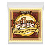Ernie Ball Earthwood Silk and Steel Soft 12-String 80/20 Bronze Acoustic Guitar Strings - 9-46 Gauge