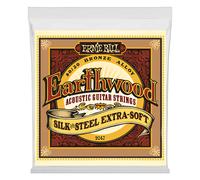 Ernie Ball Earthwood Silk & Steel Extra Soft 80/20 Bronze Guitar String 10-50