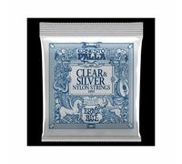 Ernie Ball 2403-U Ernesto Palla Nylon Classical Guitar Strings, Clear & Silver