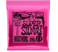 Ernie Ball EB3223 3 Pack Super Slinky Nickel 09-42