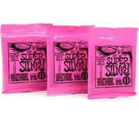 Ernie Ball Electric Guitar Strings Slinky Nickel Wound x 3 Sets
