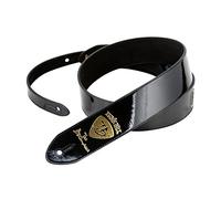 Ernie Ball EP04082 Leather Guitar Strap 5 cm Black Varnish