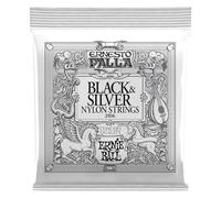 Ernie Ball Ernesto Palla Black and Silver Nylon Classical Guitar Strings