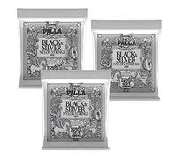 Ernie Ball Ernesto Palla Nylon Black and Silver Classical Guitar Strings, 3 Pack
