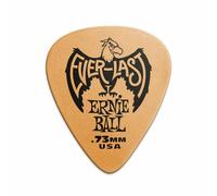 ERNIE BALL EVERLAST GUITAR PICKS - PLECTRUMS 0.73MM - 12 PACK - ORANGE - P09190
