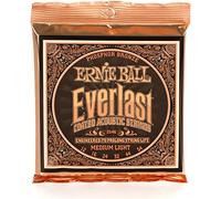 Ernie Ball Everlast Medium Light Coated Phosphor Bronze Acoustic Guitar Strings - 12-54 Gauge