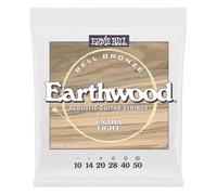 Ernie Ball Extra Light Earthwood Bell Bronze Acoustic Guitar Strings 10-50