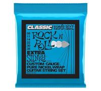 Ernie Ball Extra Slinky Classic Rock n Roll Pure Nickel Wrap Electric Guitar Strings - 8-38 Gauge
