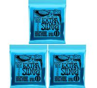 Ernie Ball Extra Slinky Electric Guitar Strings Bundle 8-38 3 Sets