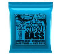 Ernie Ball Extra Slinky Nickel Wound Electric Bass Strings - 40-95 Gauge