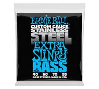Ernie Ball Extra Slinky Stainless Steel Electric Bass Strings 4095 Gauge