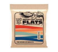 Ernie Ball FLATS Flatwound Stainless Steel 12-52 Electric Guitar Strings