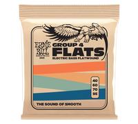 Ernie Ball FLATS Group 4 Flatwound 40-95 Bass Guitar Strings