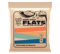 Ernie Ball Flatwound Group 1 Electric Bass Strings - Short Scale - 50-110
