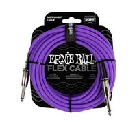 Ernie Ball Flex Instrument Cable Straight/Straight 20ft - Purple