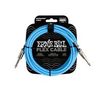 Ernie Ball Instrument Cable Flex – Straight/Straight – 10 ft – Blue