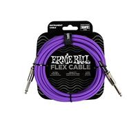 Ernie Ball Flex Instrument Cable Straight/Straight 10ft - Purple
