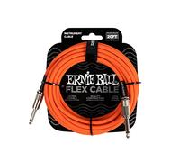 Ernie Ball Flex Instrument Cable Straight/Straight 20ft - Orange