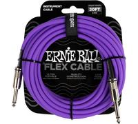 Ernie Ball Flex Instrument Cable Straight/Straight 20Ft - Purple