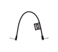 Ernie Ball Flex Patch Cable 12in - Black - Single