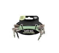 Ernie Ball Flex Patch Cable 3in - Glow in Dark - 3 Pack
